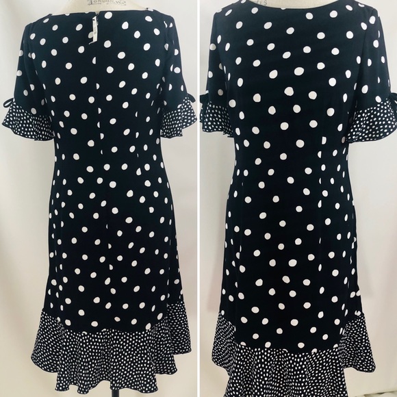 HOST PICK 🎊NWT TALBOTS POKA DOT DRESS - Picture 7 of 7
